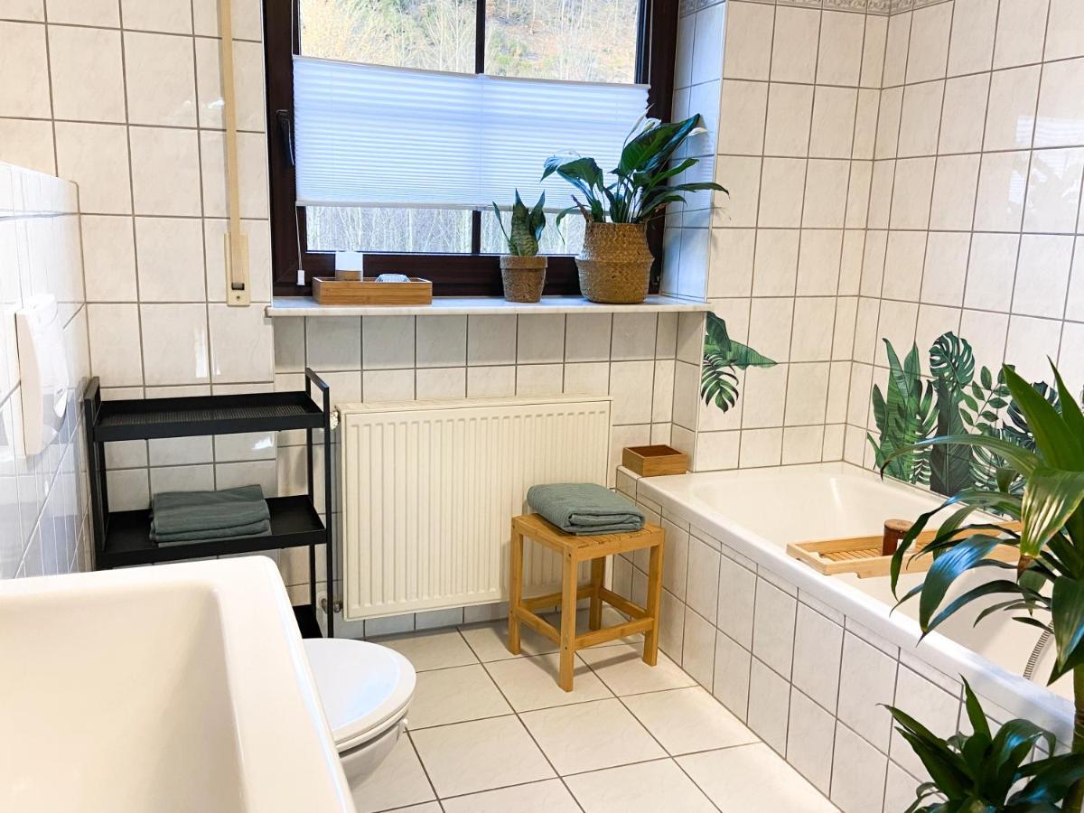 Ferienwohnung Burgpanorama ダーン エクステリア 写真