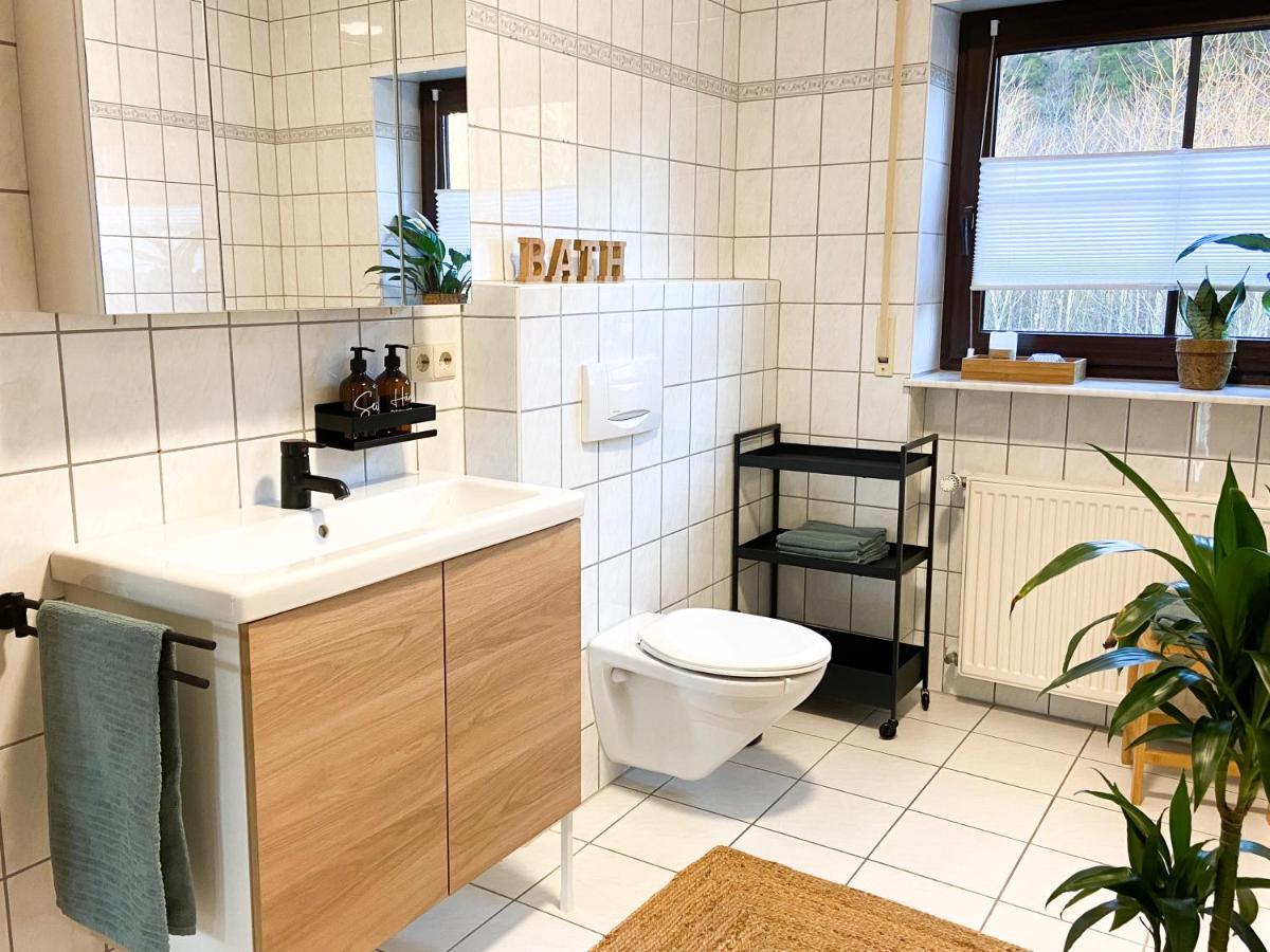 Ferienwohnung Burgpanorama ダーン エクステリア 写真